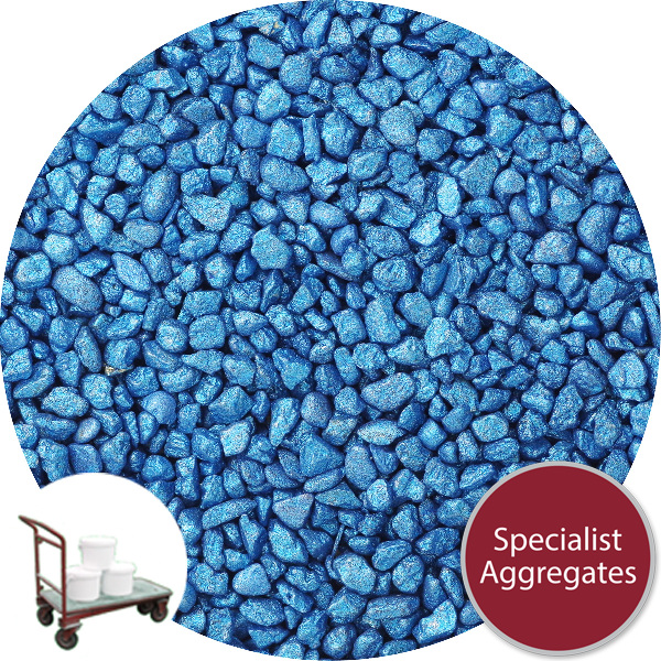 Rounded Gravel Nuggets - Starburst Blue - Click & Collect